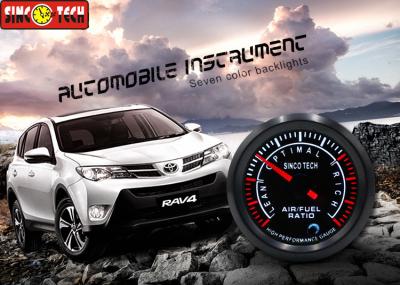 2 Inch Autometer Air Fuel Ratio Gauge , Digital Air Fuel Meter Display 10 : 1 To 20 : 1