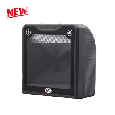 2d varredor Omnidirectional de alta velocidade do código de barras com preto grande Shell da janela da varredura
