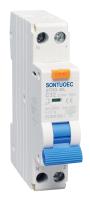 type électrique disjoncteur monophasé de la largeur 1P+N de 6KA 4.5KA 18mm de fuite de la terre à C.A. 240 du disjoncteur 40A de RCBO