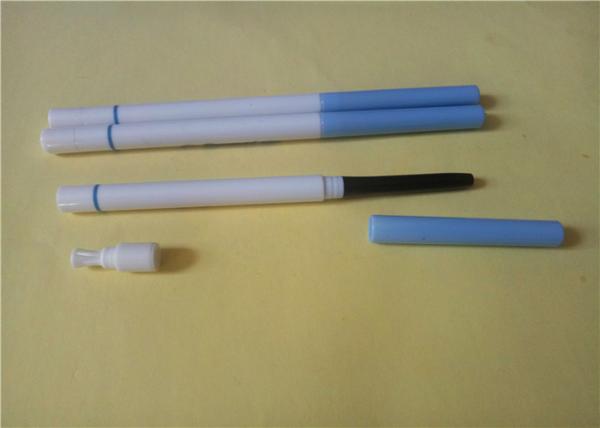 Lápis impermeáveis materiais do lápis de olho do ABS, lápis longo do lápis de olho de Standng Brown