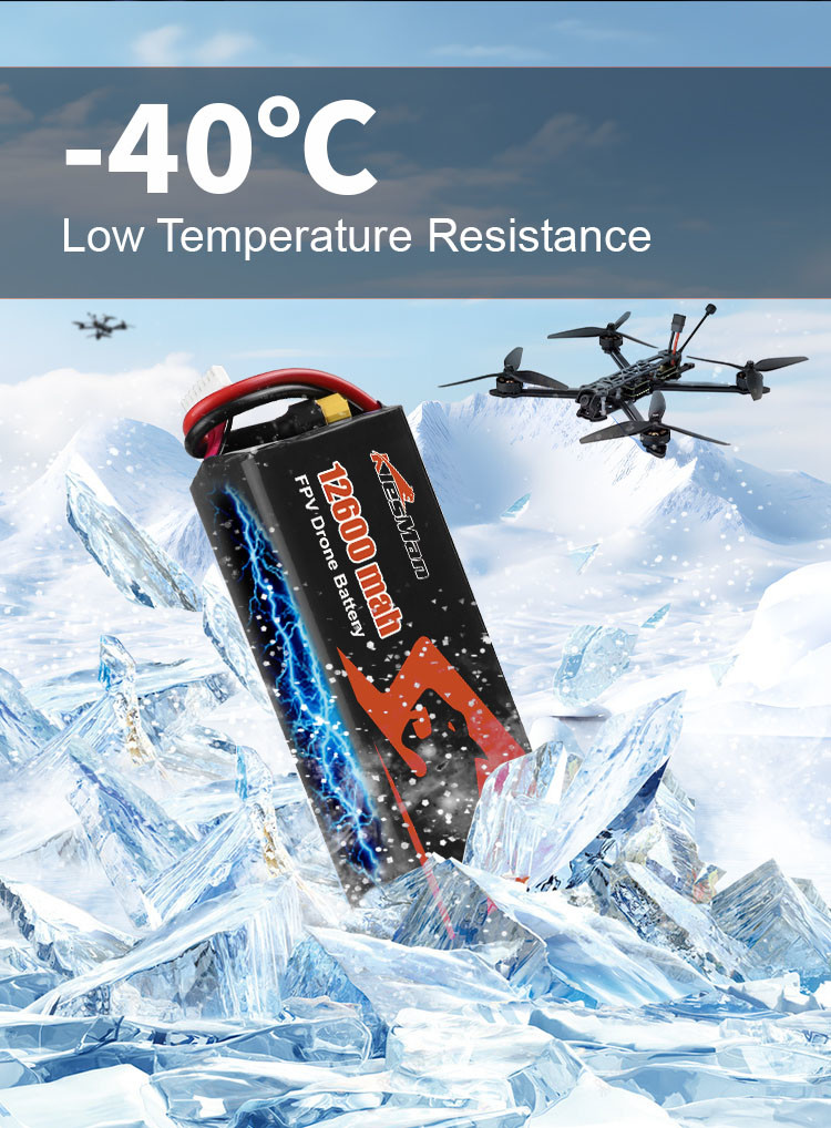 P42A INR21700 3.7v 4200mah 10C 45A Пакет Молекулы низкой температуры P42A Молекулы высокой плотности Fpv12600mAh Аккумулятор для 7INC