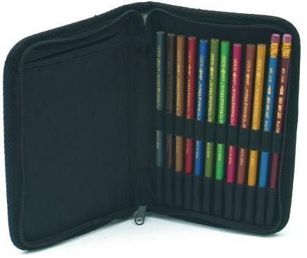 Elegant Design Folding Artist Painting Portfolio Brush Travel Holder Durable