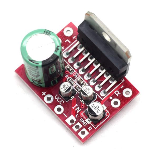 CA-7379 Stereo Power Amplifier Module Double Channel DC9V-17.5V 38W+38W with TDA7379 Chip