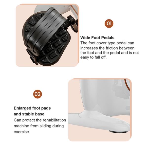 Metal Abs Mini Electric Exercise Bike 150kgs