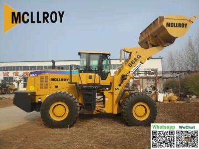 175kw Front 6 Ton Wheel Loader Articulated For Engineering Construction