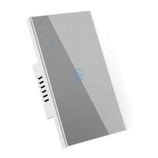 音声制御 スマートワイヤレスWiFiスイッチ 単極 240V