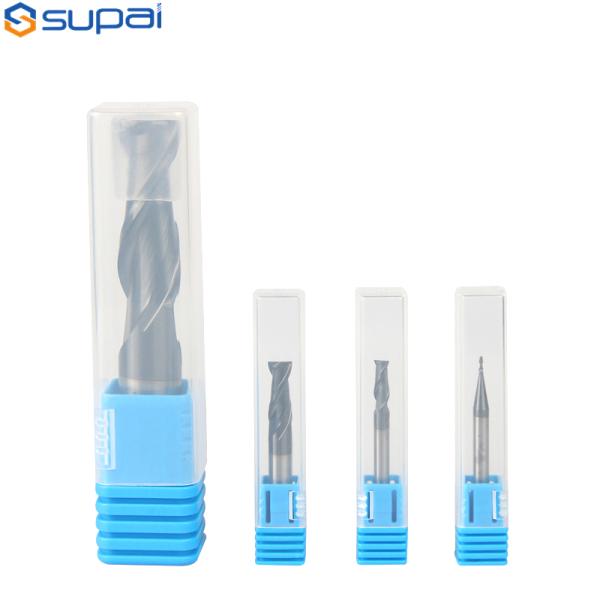 Outils Carbure Fraises Plates , Finition Professionnels 4 Flutes Forets Monobloc