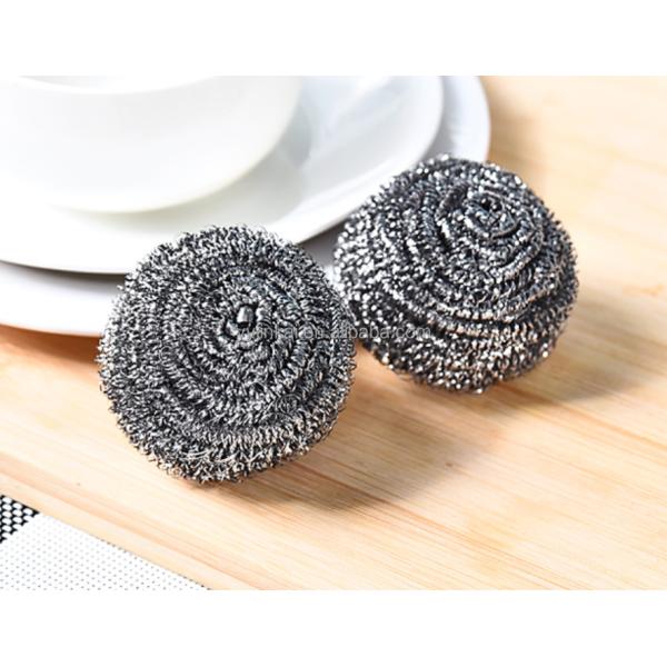Metal Scouring Ball 35g Stainless Steel  Scourer With Household/kitchen Cleaning