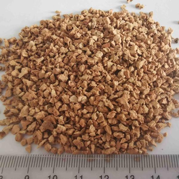 2mm a Cork Raw Material Bulk Insulation granulado 4mm Wearproof