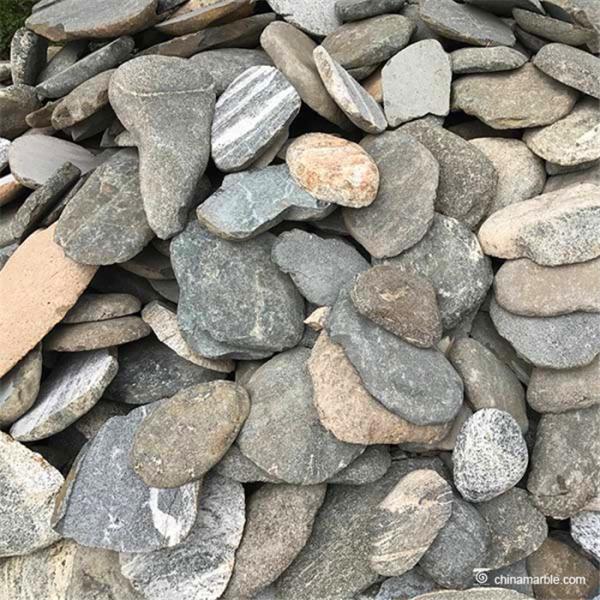 Natural stone Multi Colored Random Loose Stacked Stone For Wall / Paving / Flooring Use