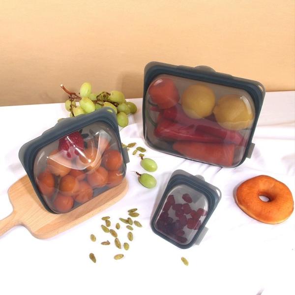 Eco-Friendly Reusable Silicone Food Storage Bags – Airtight, BPA-Free & Leak-Proof Design – Safe For Freezer, Microwave & Dishwasher – Perfect For Meal Prep, Leftovers, Baby Food & Travel