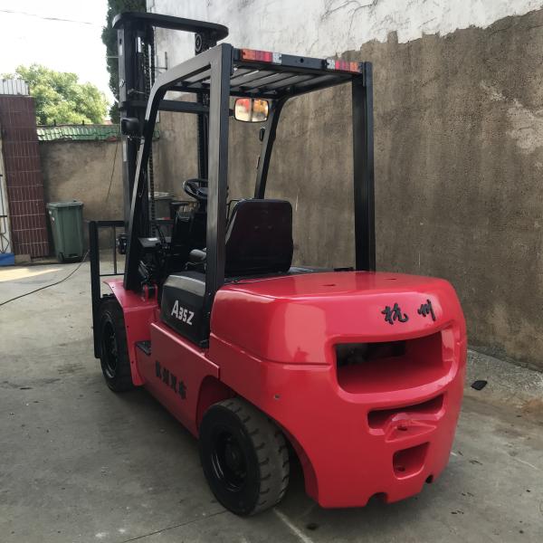 Hangcha A35 3.5 Tons 4 Meters Second Hand Diesel Forklifts