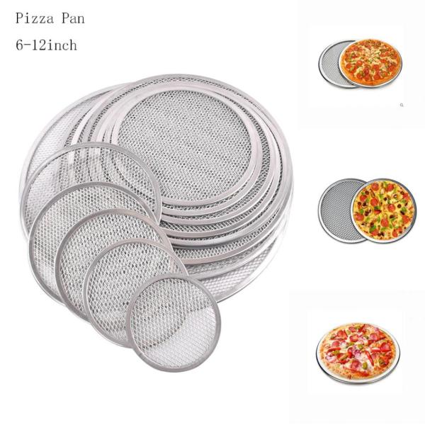 Le fil Mesh Pizza Pan Aluminum Alloy de 7/12/13/15/20 pouce s'épaississent