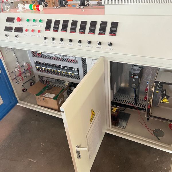 PVC Single Wall Corrugated Conduit Extrusion Machine / CPVC Electrical Conduit Pipe Making Line / WPC Pipe Production Equipment