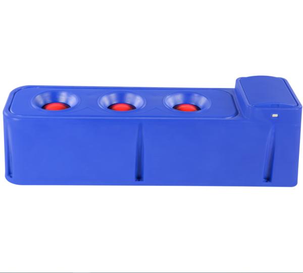 Blue Cow Waterer Width 67cm/2.2ft for Convenient Livestock Water Access