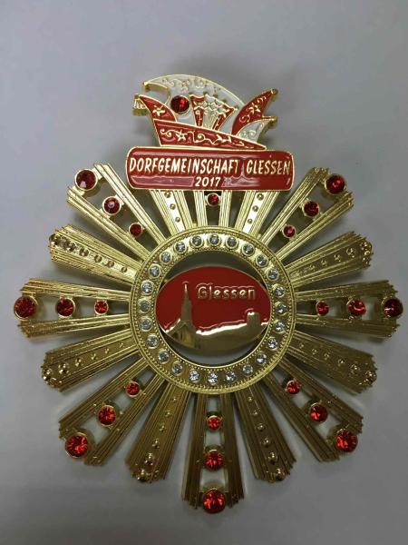 Fakers badges , kerppen carnival medal badges , germany popular orden supplier  , Soft enamel badges  makers