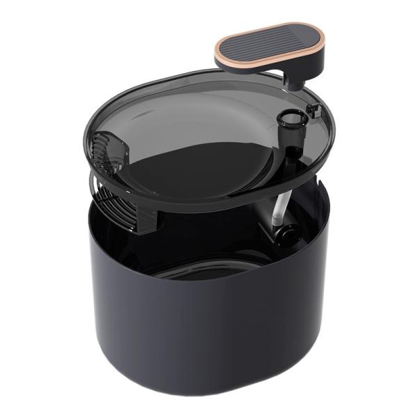 Filtro de carbón para dispensador de agua para perros extra grande con circulación automática para mascotas