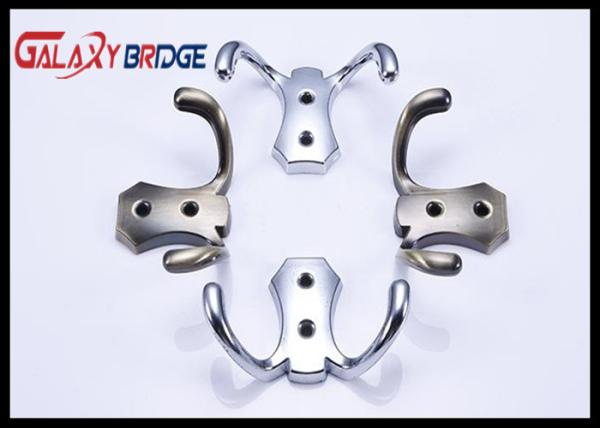 Retro Unique Cloth Hanging Hooks Zinc Alloy Double Octopus Shaped Wall Mounting Cost Holders