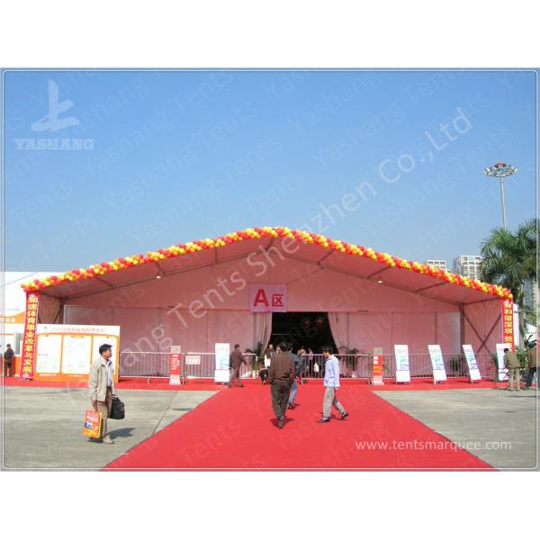 Corrugated Sheet Wall Marquee Tent , Semi-permanent Car Parking Tent Marquee