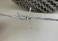 Galvanized High Carbon Steel Barbed Wire for Perimeter Security
