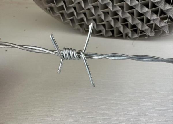 Galvanized High Carbon Steel Barbed Wire for Perimeter Security