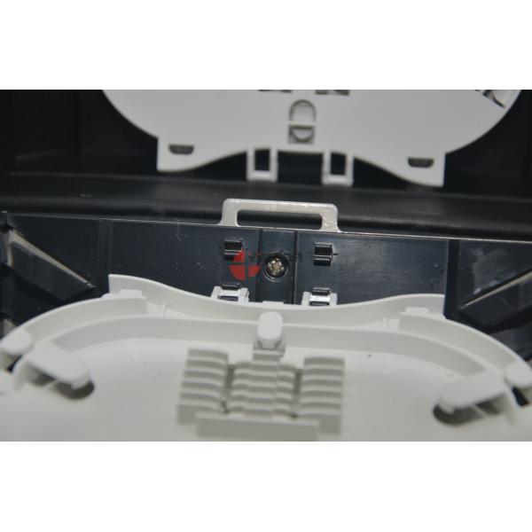 GPON FDB Inline 96 Cores PP Black 24 Ports SC Optical Fiber Splitter Access Terminal Closure