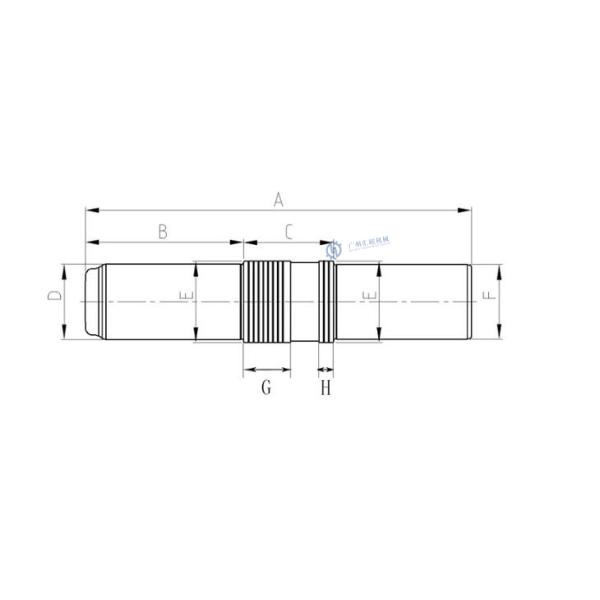 Excavator MSB600 B2006050 Breaker Hammer chisel Cylinder Bushing Cylinder with 130MM piston