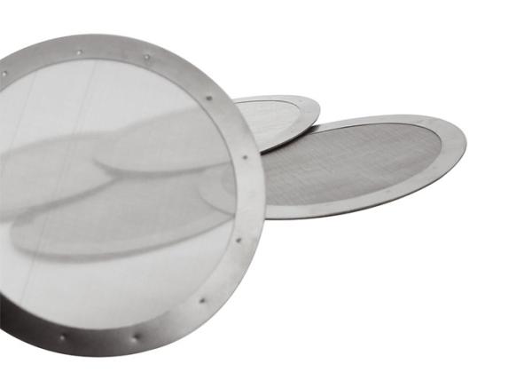 Twill Stainless Steel Mesh Filter Discs Oval Wire Coffee Maker