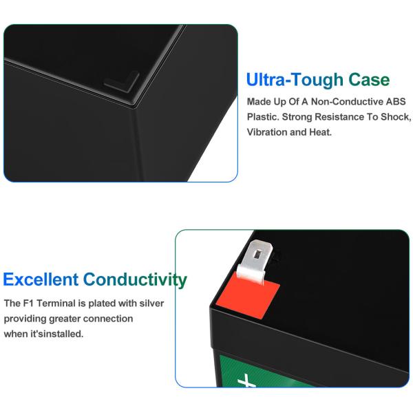 12v lifepo4 car battery Low Temperature Cycle 12.8v 10ah 5ah 6ah