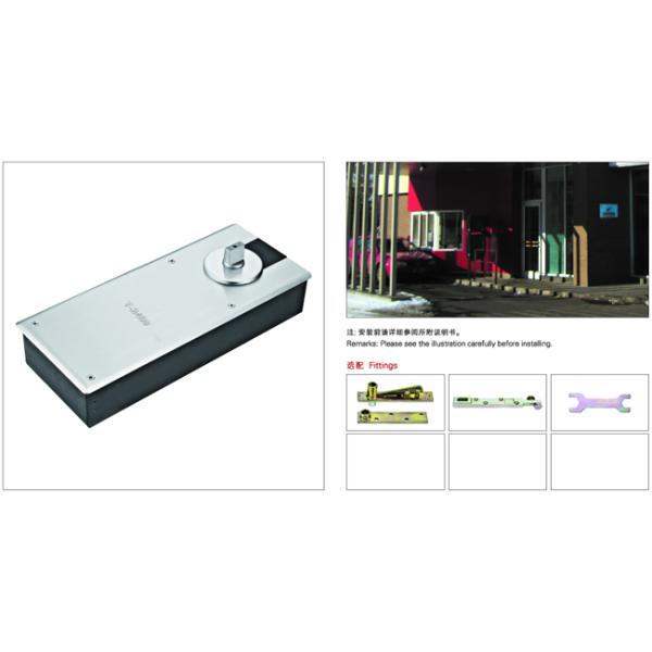 Floor Hinge T-2400, color:black or blue, casting iron,  weight capacity 250kgs,
