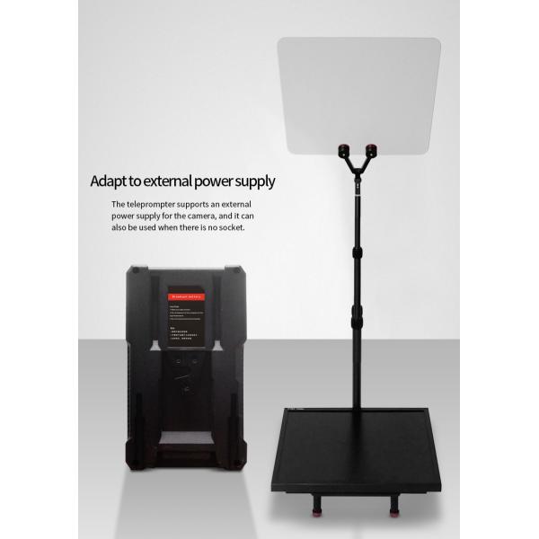 Teleprompter de discursos 17HY 17 pulgadas Teleprompter presidencial de conferencias con monitor