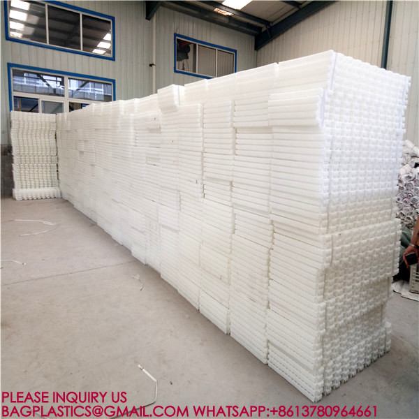 Green Color 40*27cm Rabbit Slat Floor Chicken Plastic Slat Floor Poultry Farm Slatted Flooring