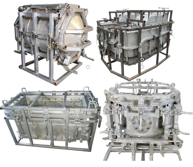 Roto Mold OEM Aluminum Rotational Mold CNC Machining And Manufacturing