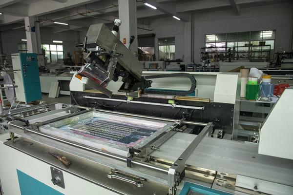 PLC 1300MM Left Travel Semi Automatic Screen Printing Machine