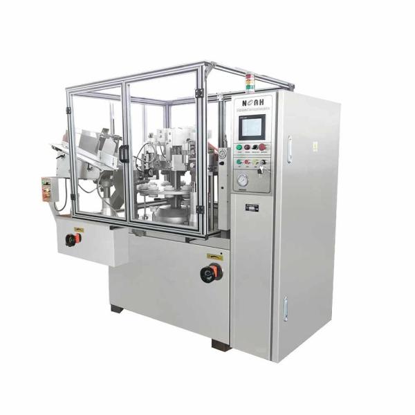 Tube Filling Machine suitable for precise filling of cosmetic pharmaceutical and food tubes ensuring production processes