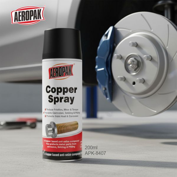 Professional High Temp Heat Resistant Anti-Corrosion OEM Private Label Copper Spray Anti-Seize Lubricant for Spark Plug Bolts