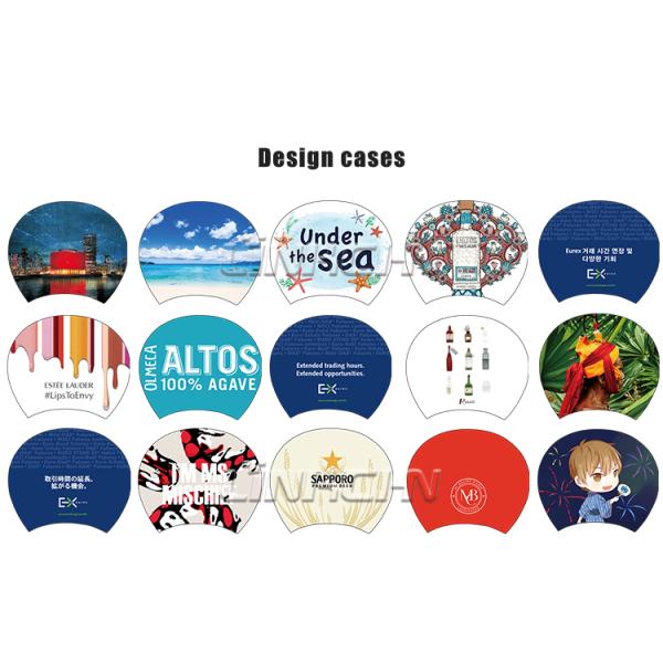 Cartoon Decorative Circular Hand Fan Round Fan in Promotion