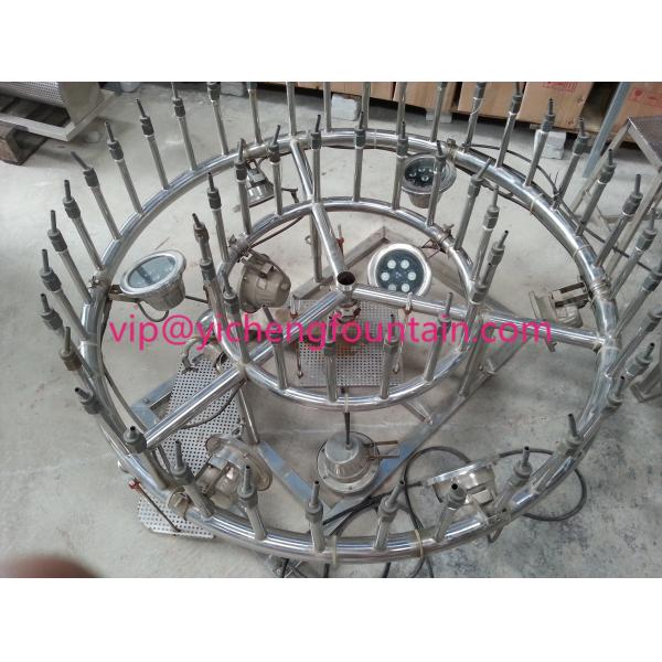 Custom Water Fountain Equipment Fully Stainless Steel Water Fountain Pipe Frames