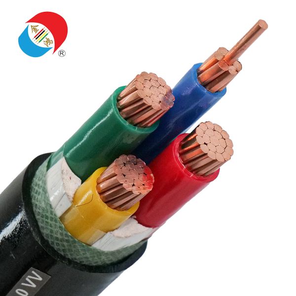 VV 0.6/1kV PVC Insulated PVC Sheathed Copper Power Cable for Conventional Civil, Commerce & Small Industrial Distribution Engineering