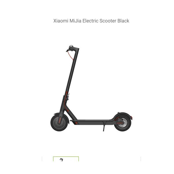 350 Watt Xiaomi Mijia 2 Wheel Electric Scooter , Adult Folding Scooter 36v Lithium Battery