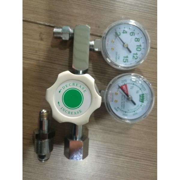 G250-15-510 Medium Duty Single Stage Acetylene Regulator, 15 Psig Delivery Range, Cga 510 Inlet