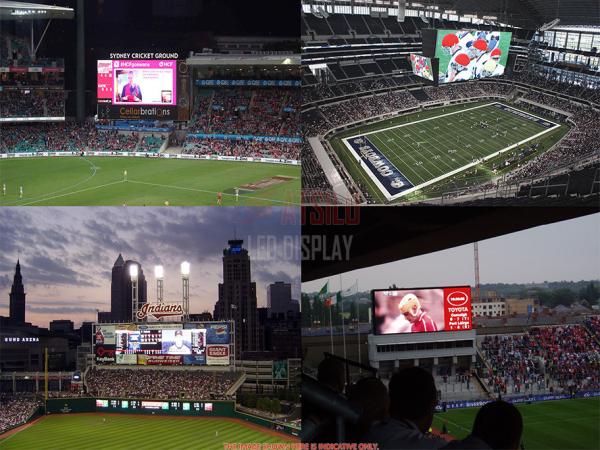 P3.9mm & P4.8mm Indoor Stadium LED Display Sports Live Video Show Rental LED Screen