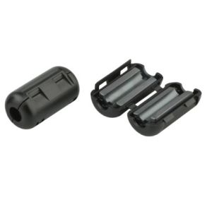 Grampo F9 na identificação do anel 3.5mm do núcleo de ferrite para o cabo do teclado