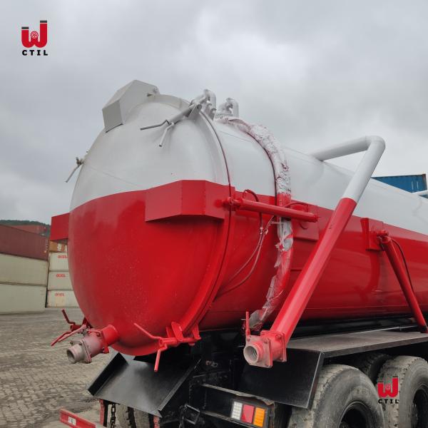 Уилеры тележки 10 двигателя сточной трубы тележки HOWO давления Vactor высокие