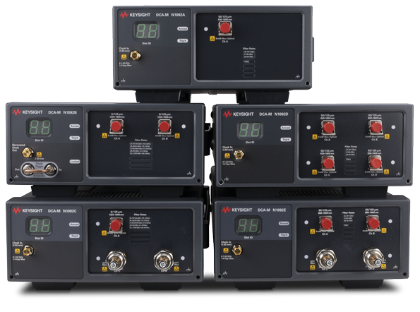 Keysight N1092B 28 GHz Bandwidth Sampling Oscilloscope with 250 kSa/s Sampling Rate and Dual Optical Channels