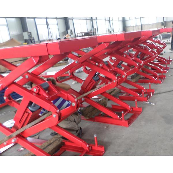 24V 3.5T Small Auto Scissor Lift For Repair Shop 2130mm Car Lifter Machine