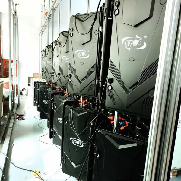 Модуль шкафа 320*160мм экрана 960кс960мм рекламы СИД полного цвета П8 водоустойч