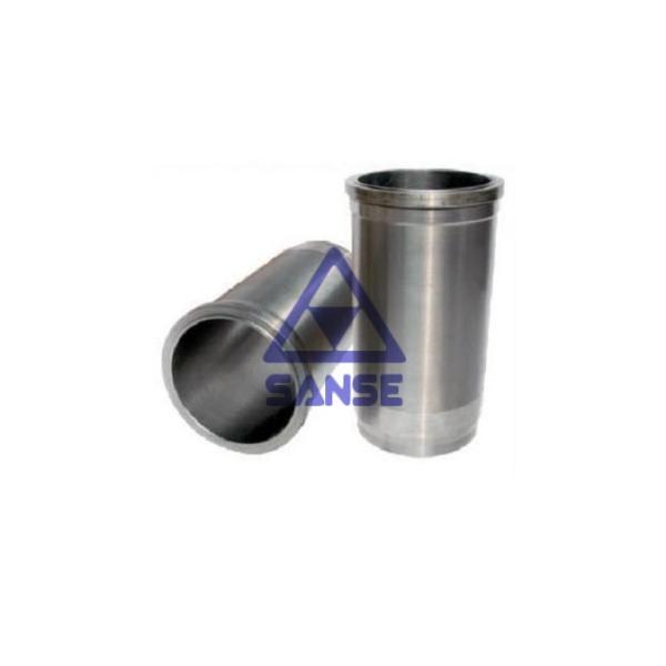 White Or Black 6 Cylinders S6D125 Engine Liner , Komatsu Diesel Engine Parts