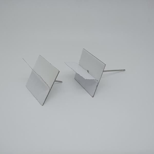Aluminum Nail Self Adhesive Insulation Stick Pins With Washer For Air Duct Heat Thermal Insulation