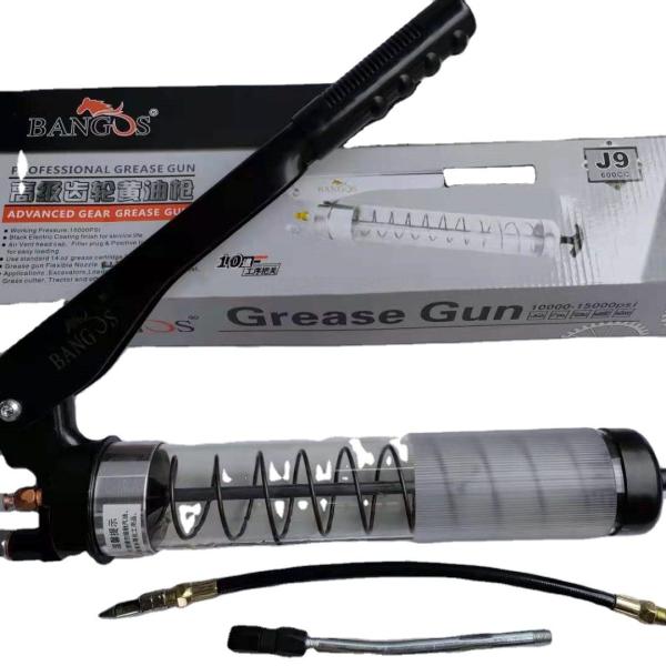 Lubriing Equipment Excavator Grease Gun Hand Operated QS-007 Grease Oil Gun